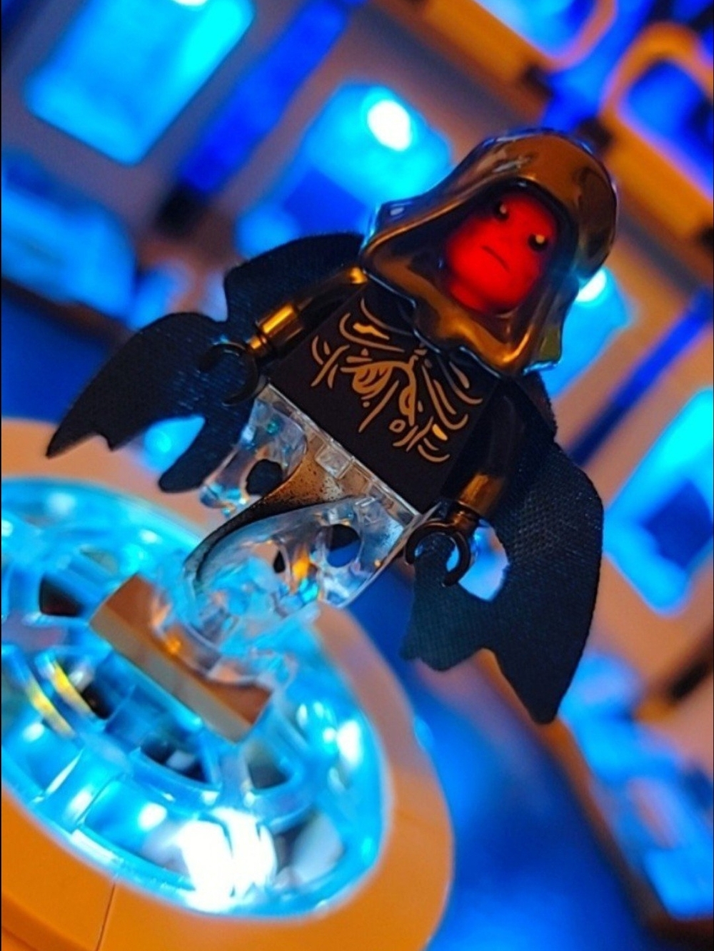 Red Skull Minifigure Lego Compatible